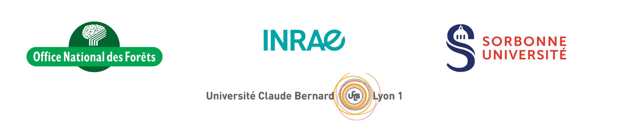 INRAE | Office National de Forêts | Sorbonne Université | Université Claude Bernard Lyon 1