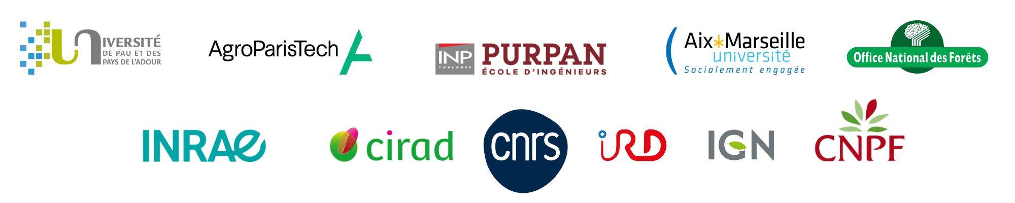 Bannière logos partenaires X-RISKS