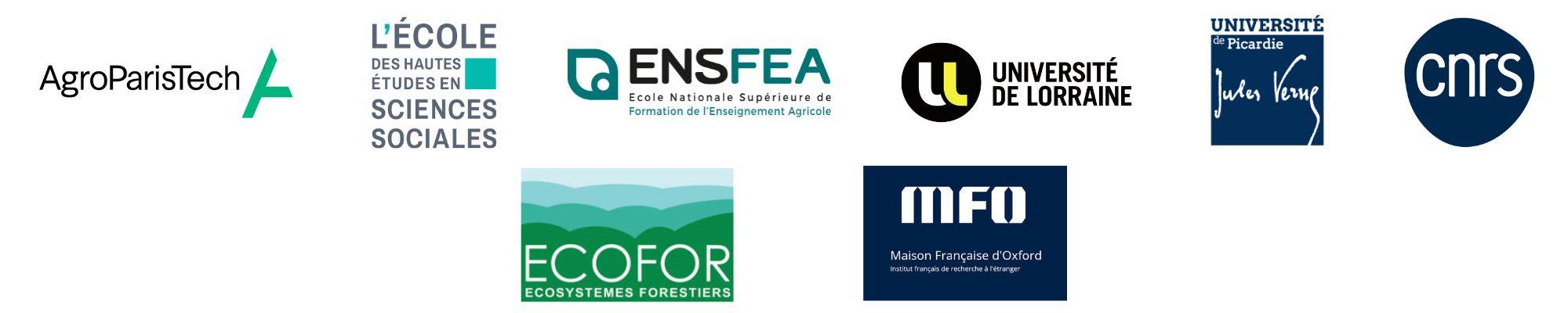 Bannière logos FOREST-HUB